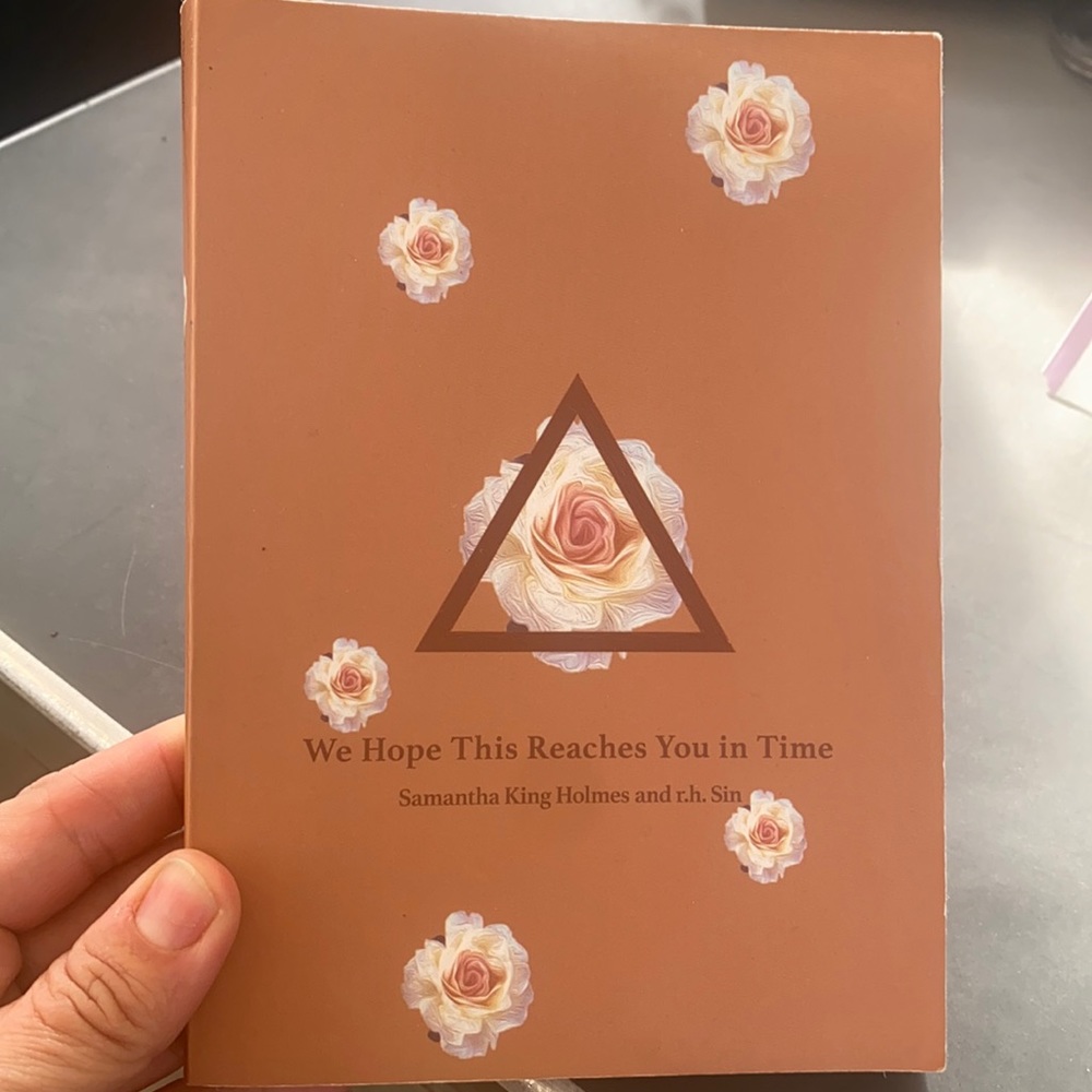 We hope this reaches you in time by Samantha King Holmes